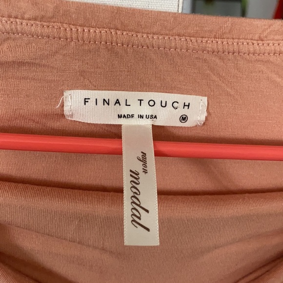 Salmon Final Touch Top - Picture 2 of 2